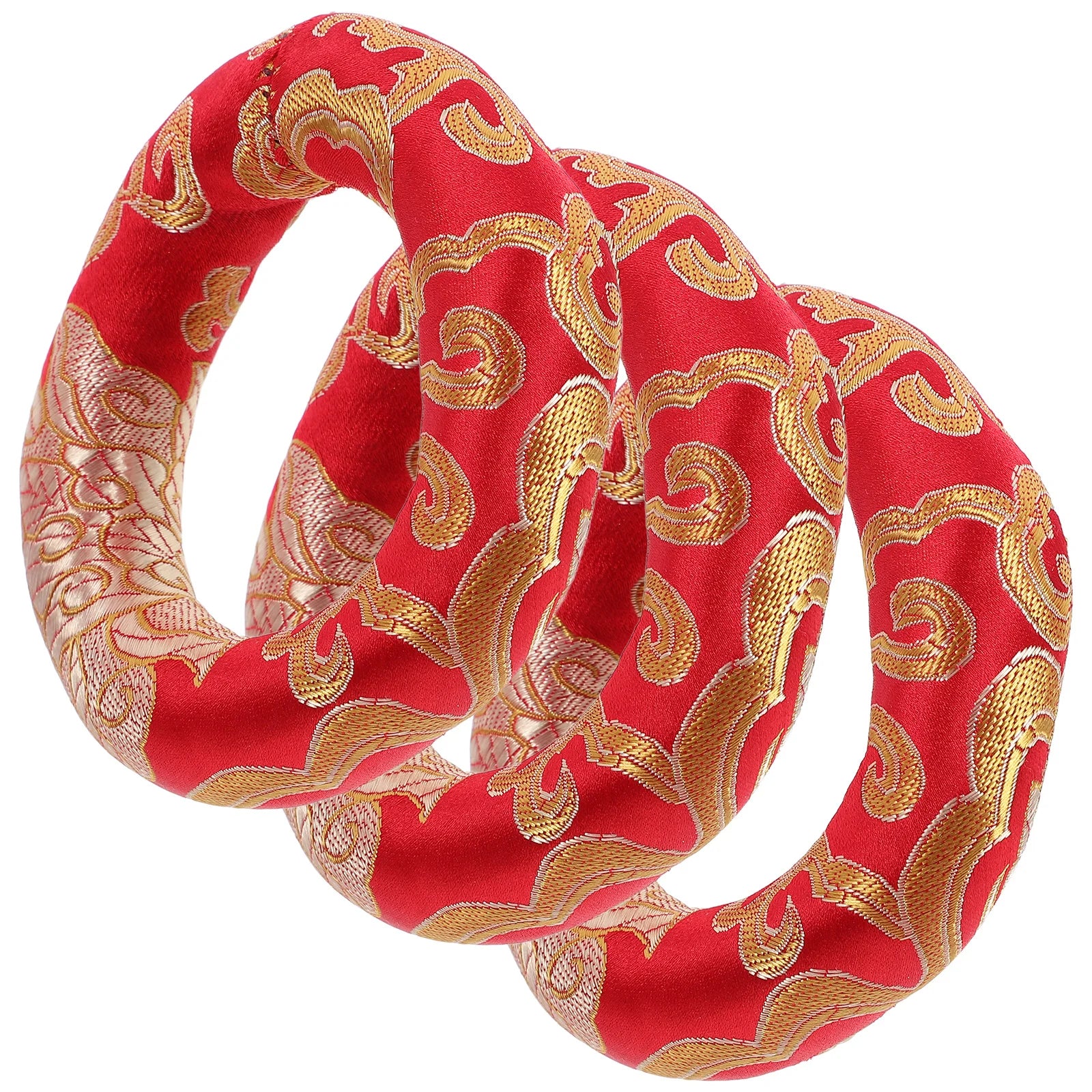 3Pcs Handmade Tibetan Singing Bowl Cushions Set