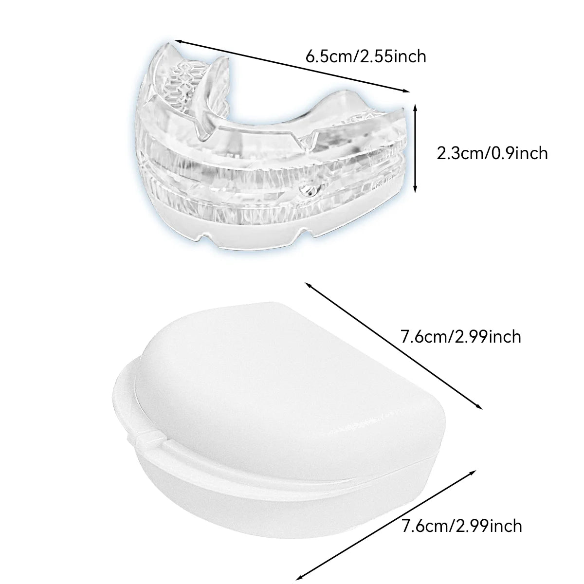 Adjustable Anti-Snoring Mouth Guard – Sleep & Bruxism Aid