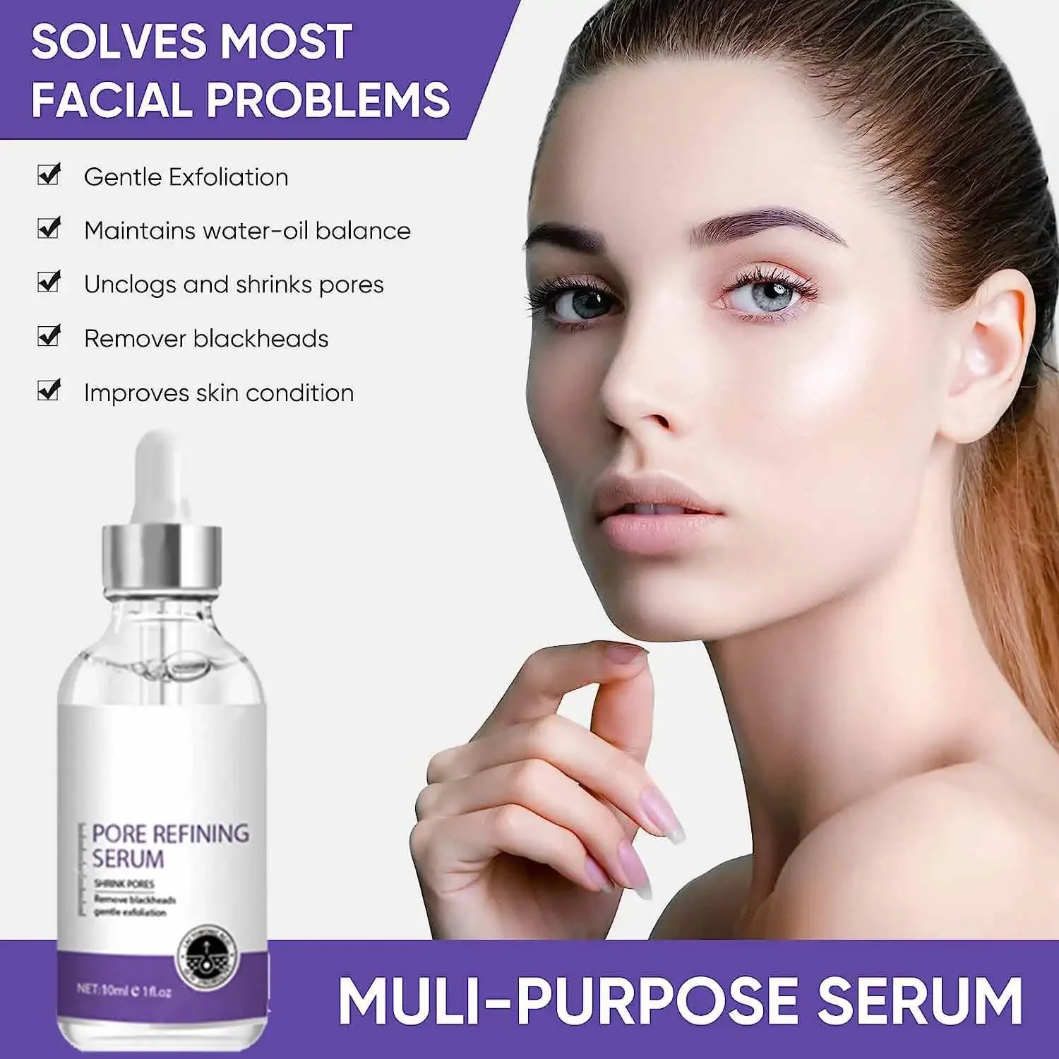 Pore Tightening Serum – Facial Essence for Smooth, Firm Skin