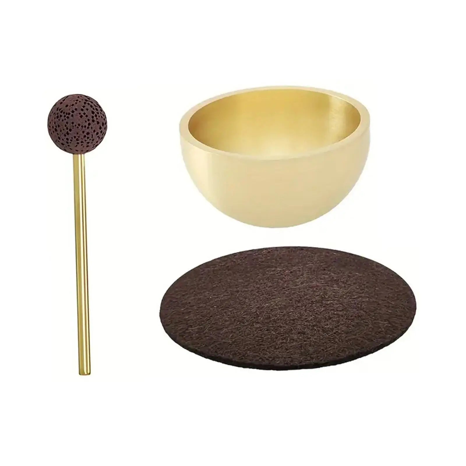 Mini Meditation Sound Bowl Kit with Mallet & Cushion