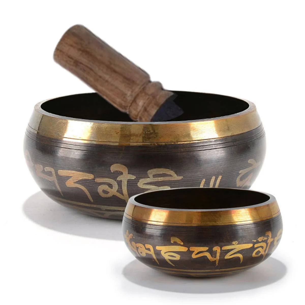 Tibetan Singing Bowl Set – 8.5–20CM for Meditation & Chakra Healing