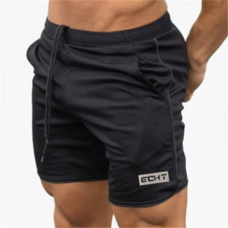 Men’s Quick-Dry Fitness Shorts – Breathable Mesh Gym & Jogger Shorts