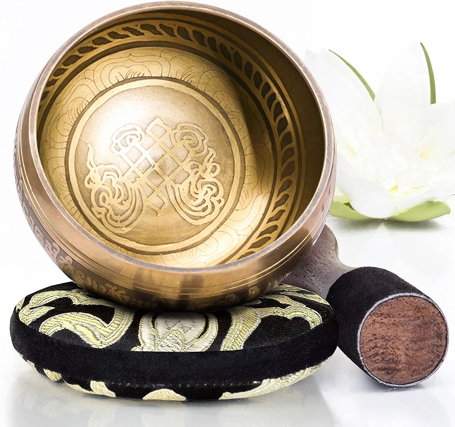 Mini Tibetan Singing Bowl – Handmade Meditation & Yoga Bowl