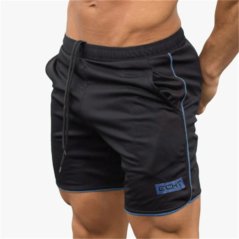 Men’s Quick-Dry Fitness Shorts – Breathable Mesh Gym & Jogger Shorts