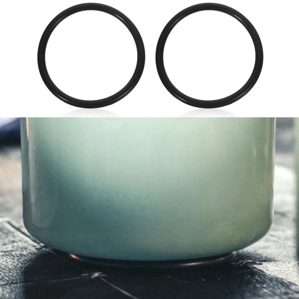 2Pcs Meditation Sound Bowl Rubber Ring Cushion Set