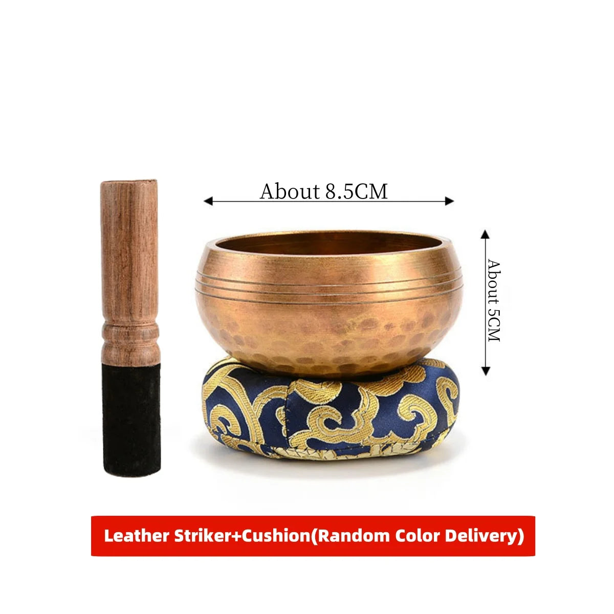 Tibetan Singing Bowl Set – 6 Sizes for Meditation & Yoga