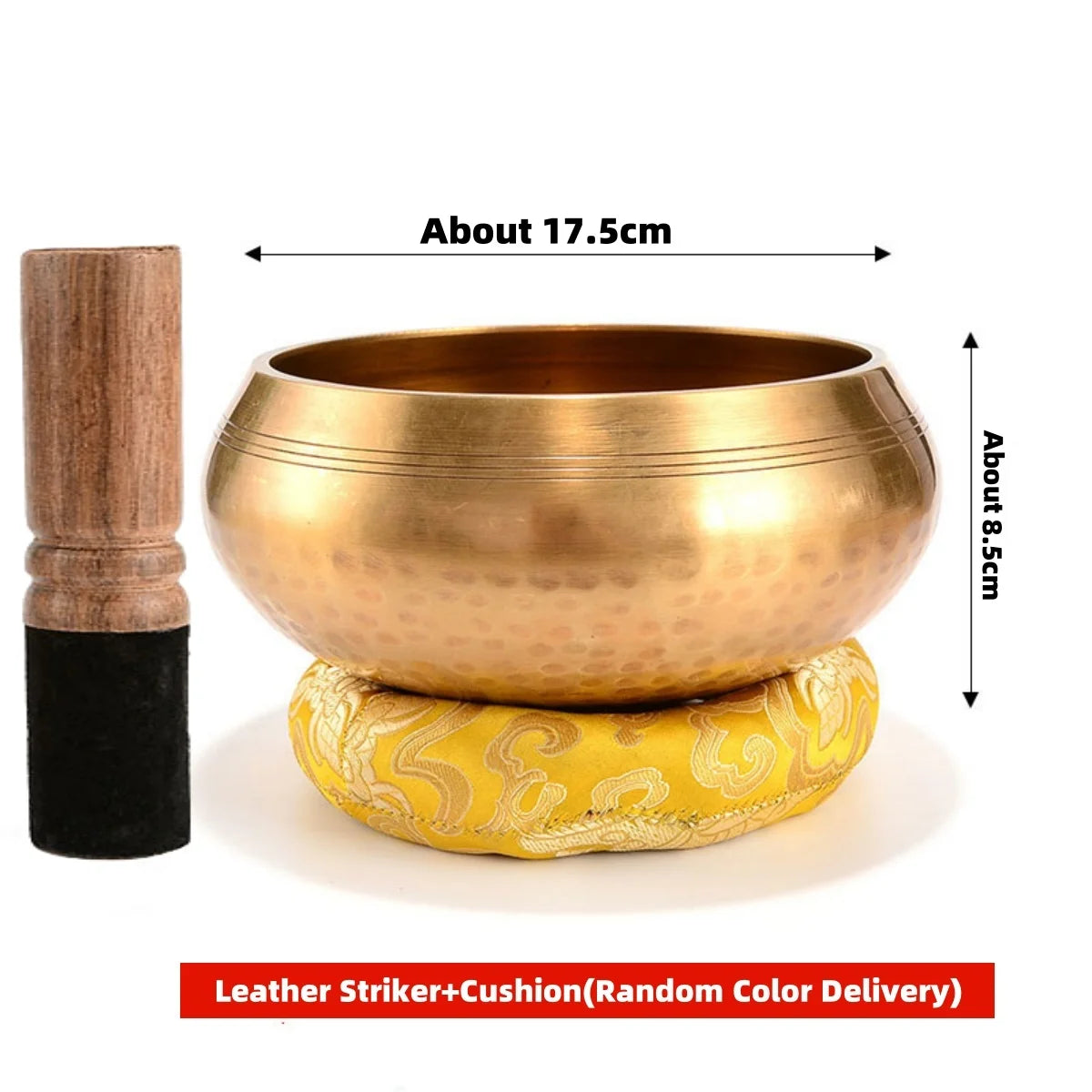 Tibetan Singing Bowl Set – 6 Sizes for Meditation & Yoga