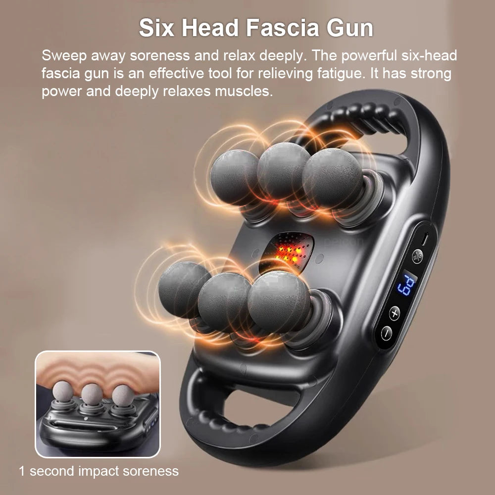 Professional Fascia Massage Gun – High-Frequency Muscle Massager