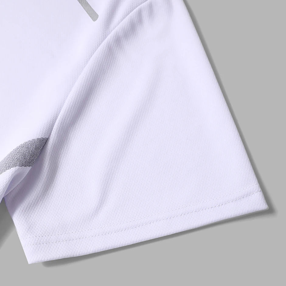 Men’s Summer Quick-Dry Printed Sports T-Shirt – Loose Fit