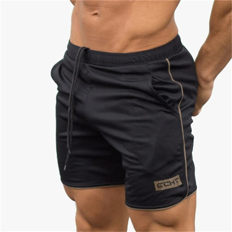 Men’s Quick-Dry Fitness Shorts – Breathable Mesh Gym & Jogger Shorts