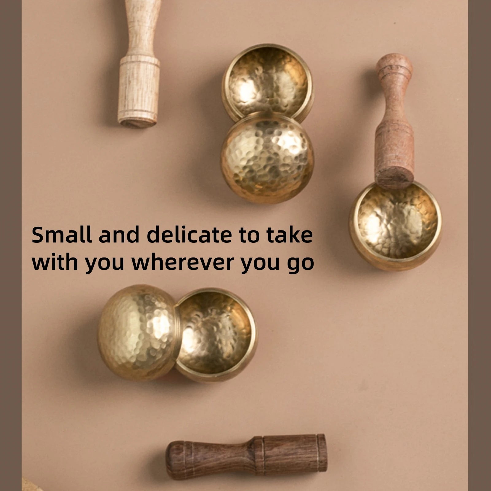 Mini Tibetan Singing Bowl – Handmade Meditation & Yoga Bowl