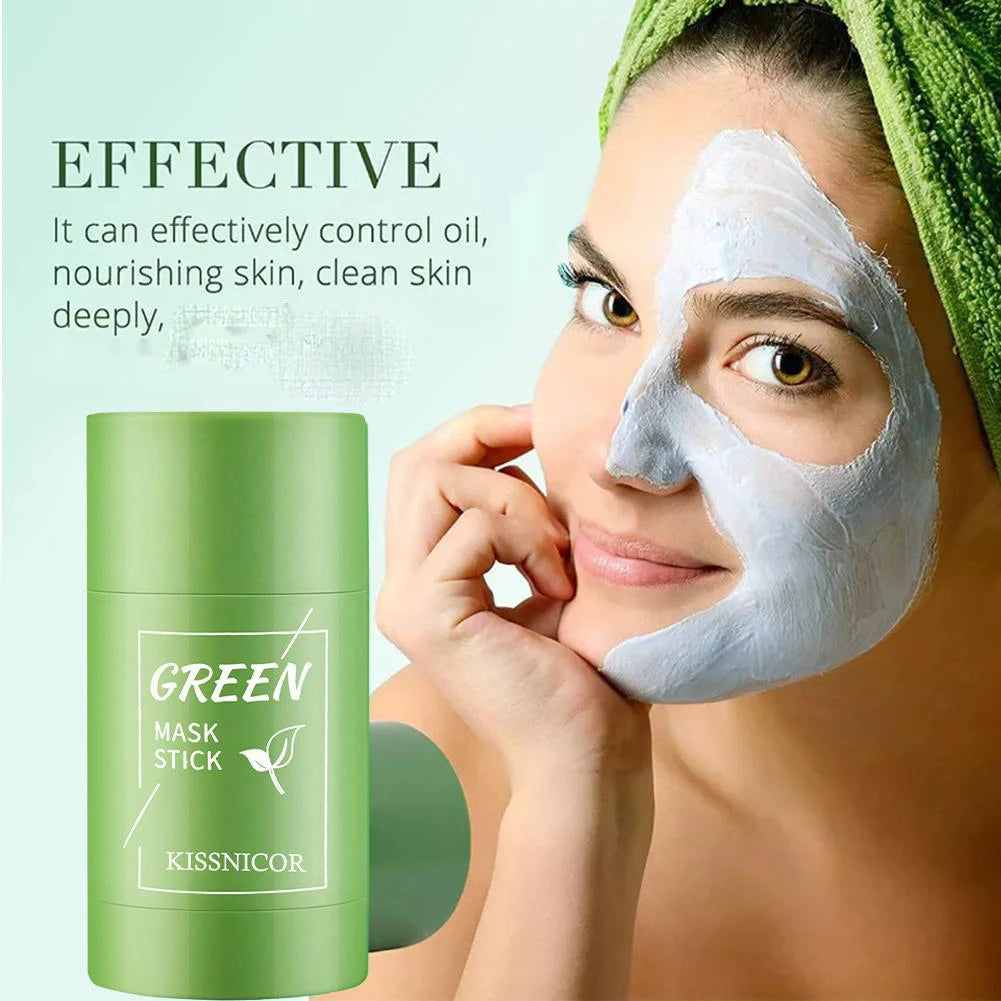 Green Tea Facial Mask – Deep Cleansing & Moisturizing Korean Skincare