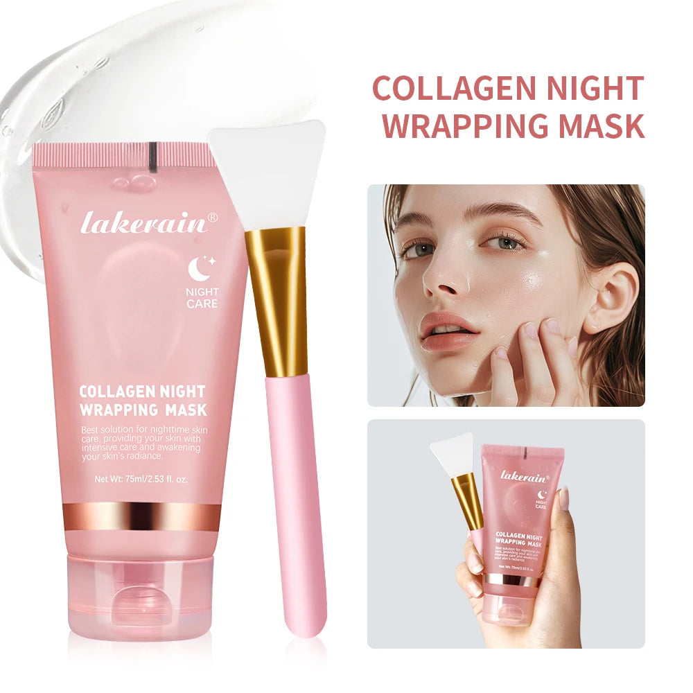 Collagen Jelly Cream – Hydrating & Firming Overnight Peel-Off Mask