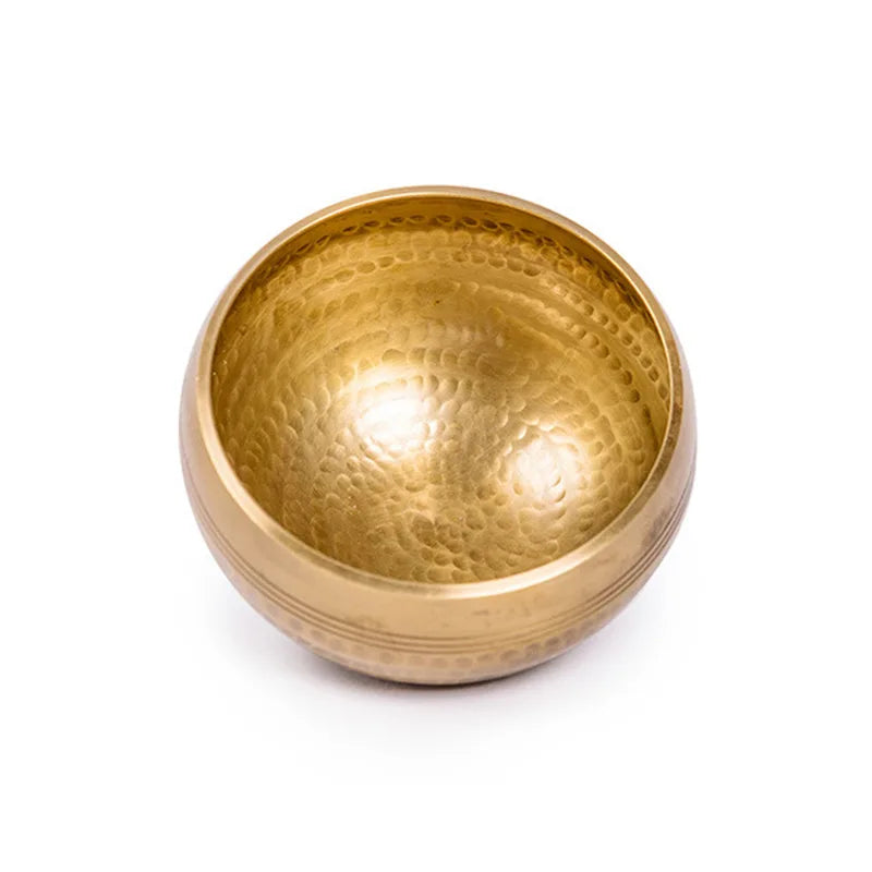 Tibetan Brass Singing Bowl – Handmade Meditation & Healing Tool