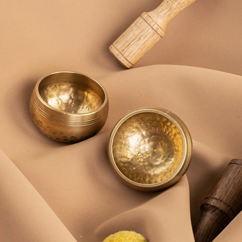 Mini Tibetan Singing Bowl – Handmade Meditation & Yoga Bowl