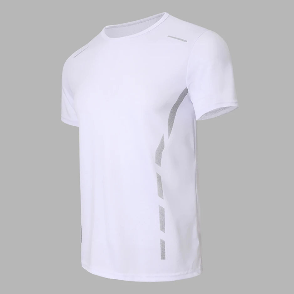 Men’s Summer Quick-Dry Printed Sports T-Shirt – Loose Fit