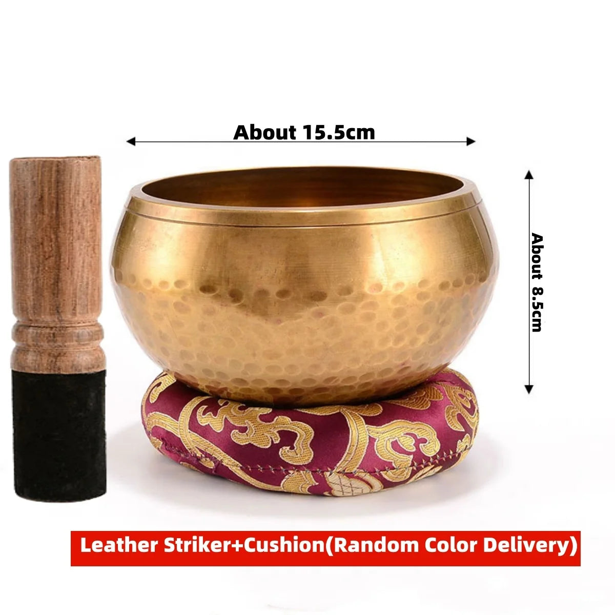 Tibetan Singing Bowl Set – 6 Sizes for Meditation & Yoga