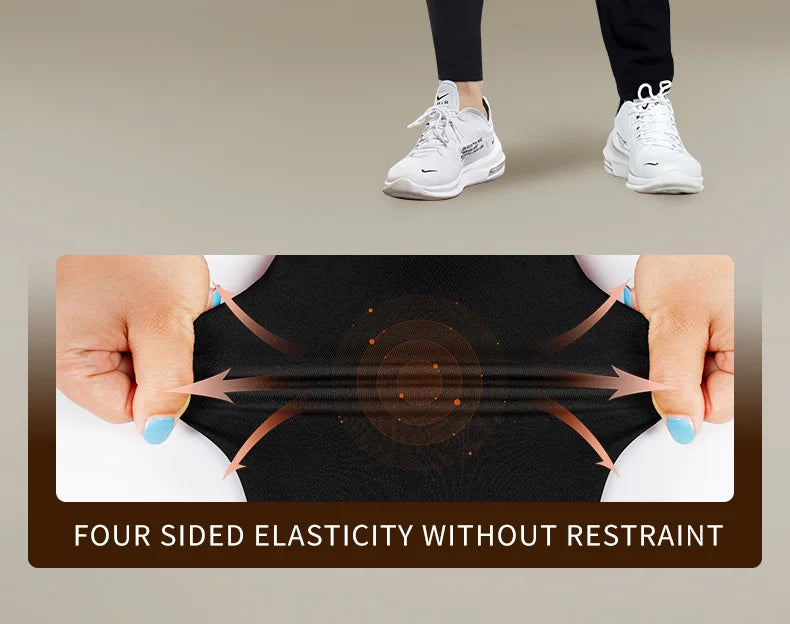 Men’s Warm Plush Pants – Thickened Slim-Fit Sports Bottoms