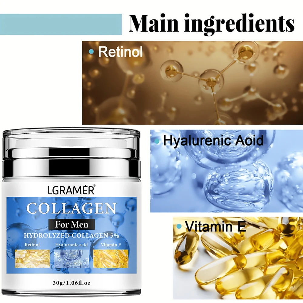 Men’s Retinol Anti-Wrinkle Cream – Firming Face & Neck Moisturizer