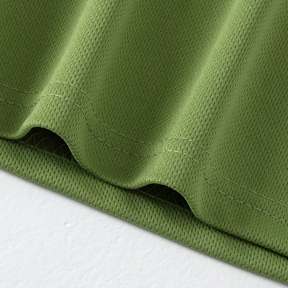 Men’s Summer Quick-Dry Printed Sports T-Shirt – Loose Fit