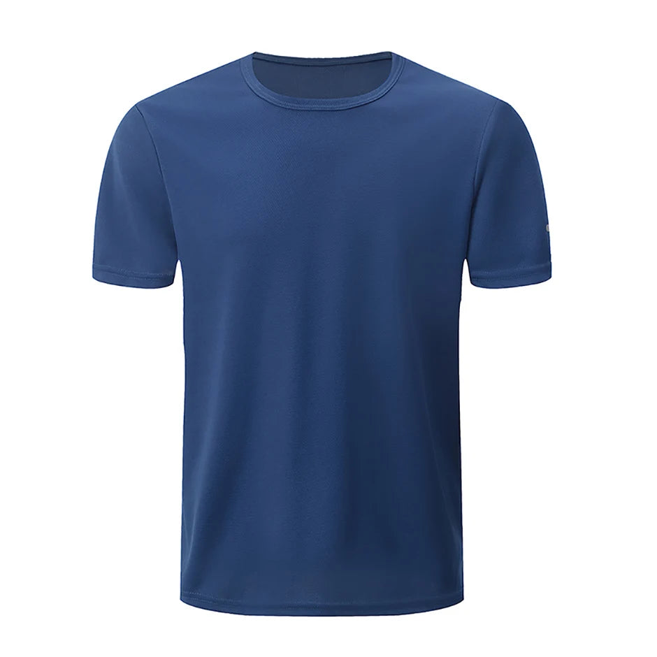 Men’s Summer Quick-Dry Printed Sports T-Shirt – Loose Fit