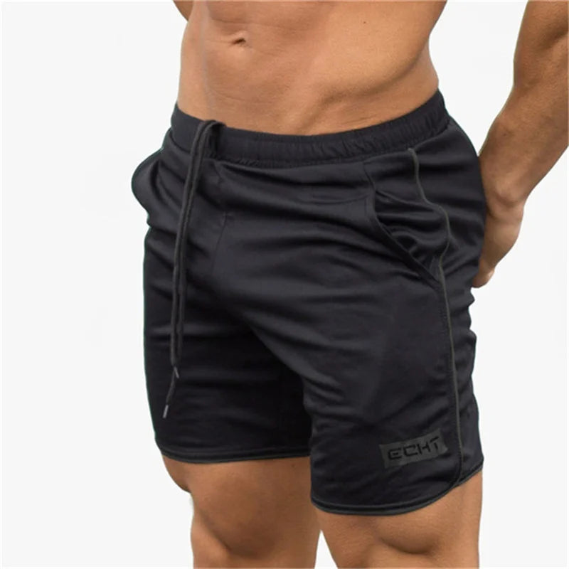 Men’s Quick-Dry Fitness Shorts – Breathable Mesh Gym & Jogger Shorts