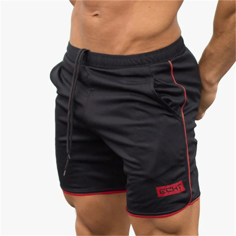 Men’s Quick-Dry Fitness Shorts – Breathable Mesh Gym & Jogger Shorts