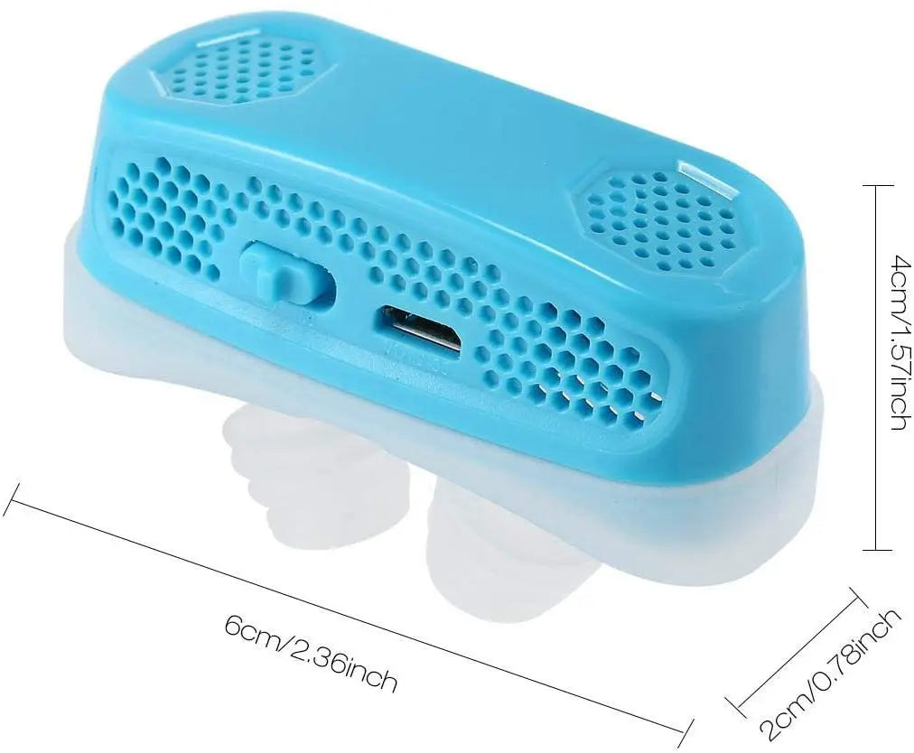 Electronic Anti-Snoring Device – USB Rechargeable Nose Vent