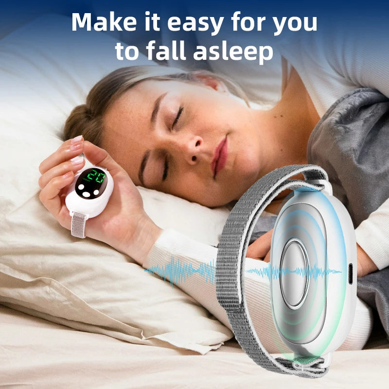 Microcurrent EMS Sleep Aid Device – Insomnia & Stress Relief