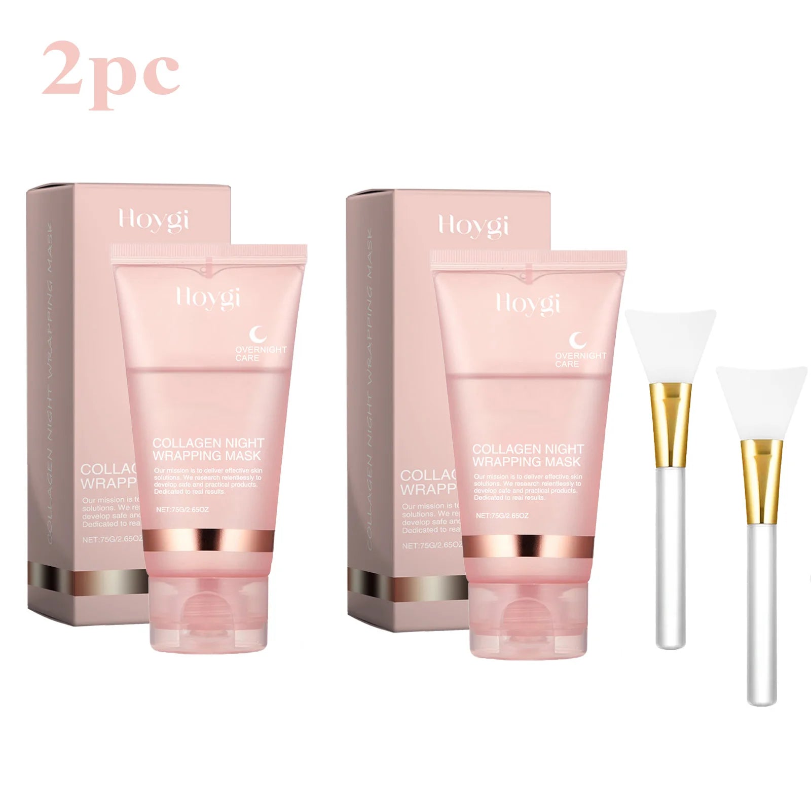 Collagen Overnight Peel-Off Mask – Hydrating Korean Night Care Set