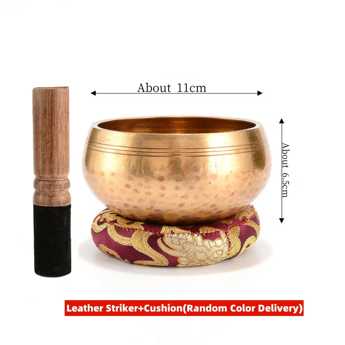 Tibetan Singing Bowl Set – 6 Sizes for Meditation & Yoga