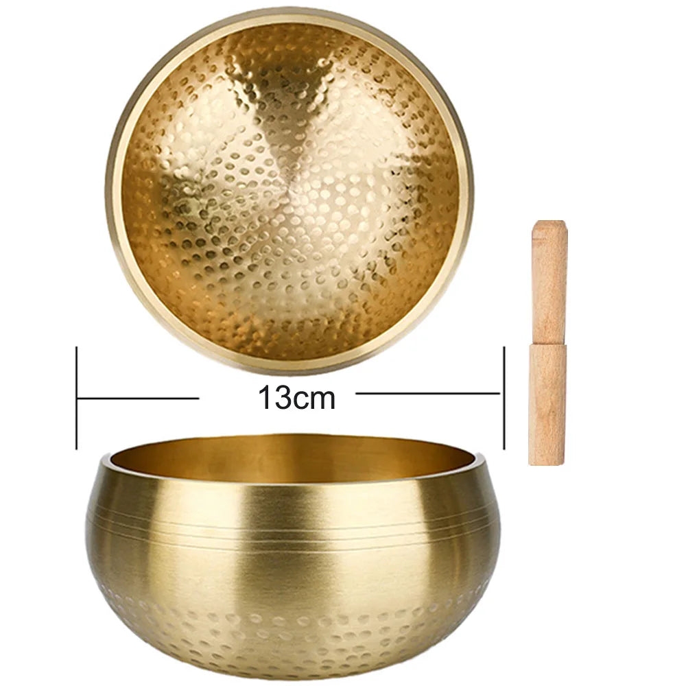 Tibetan Brass Singing Bowl – Handmade Meditation & Healing Tool