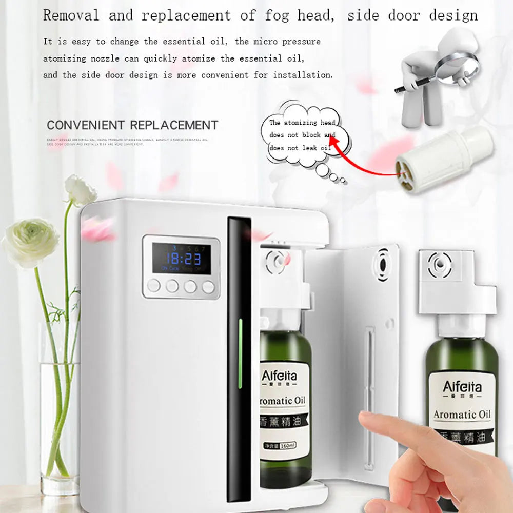 160ml Wall-Mounted Scent Machine – Hotel-Grade Aroma Diffuser