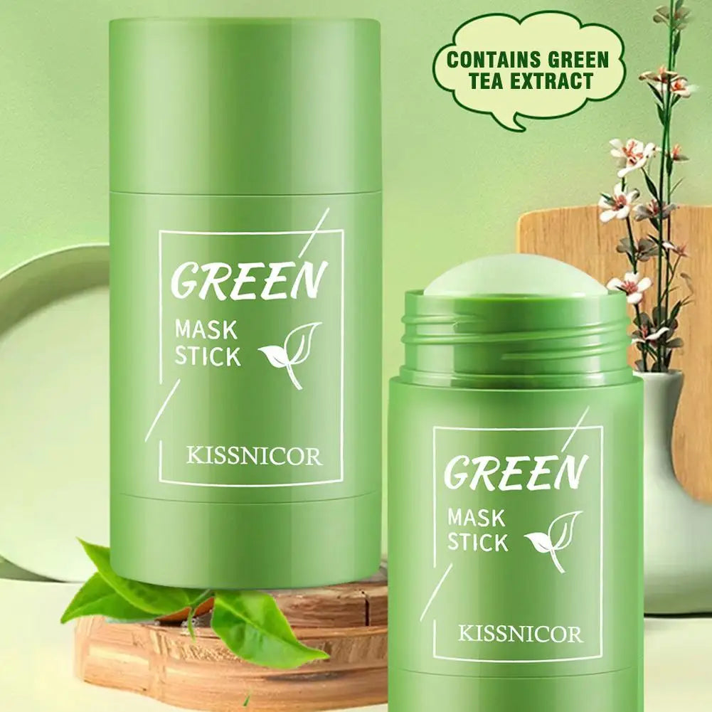 Green Tea Facial Mask – Deep Cleansing & Moisturizing Korean Skincare