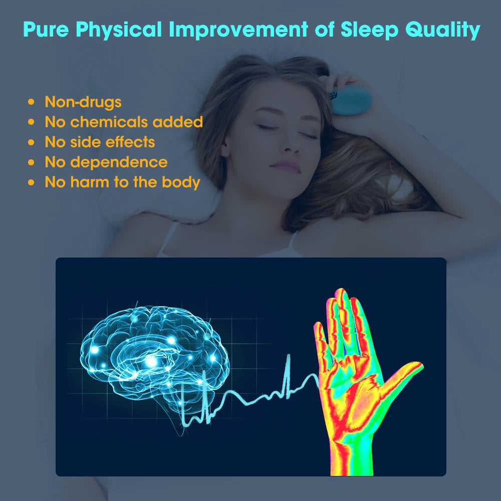 Smart Sleep Device – Anxiety & Insomnia Relief Pulse Stimulator