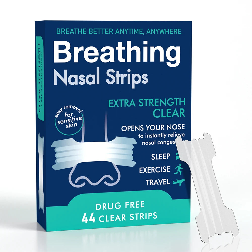 Lavender Scented Breath Nasal Strips – Anti-Snoring & Sleep Aid