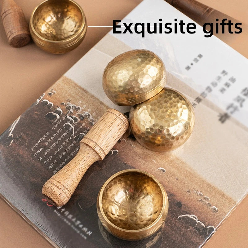 Mini Tibetan Singing Bowl – Handmade Meditation & Yoga Bowl