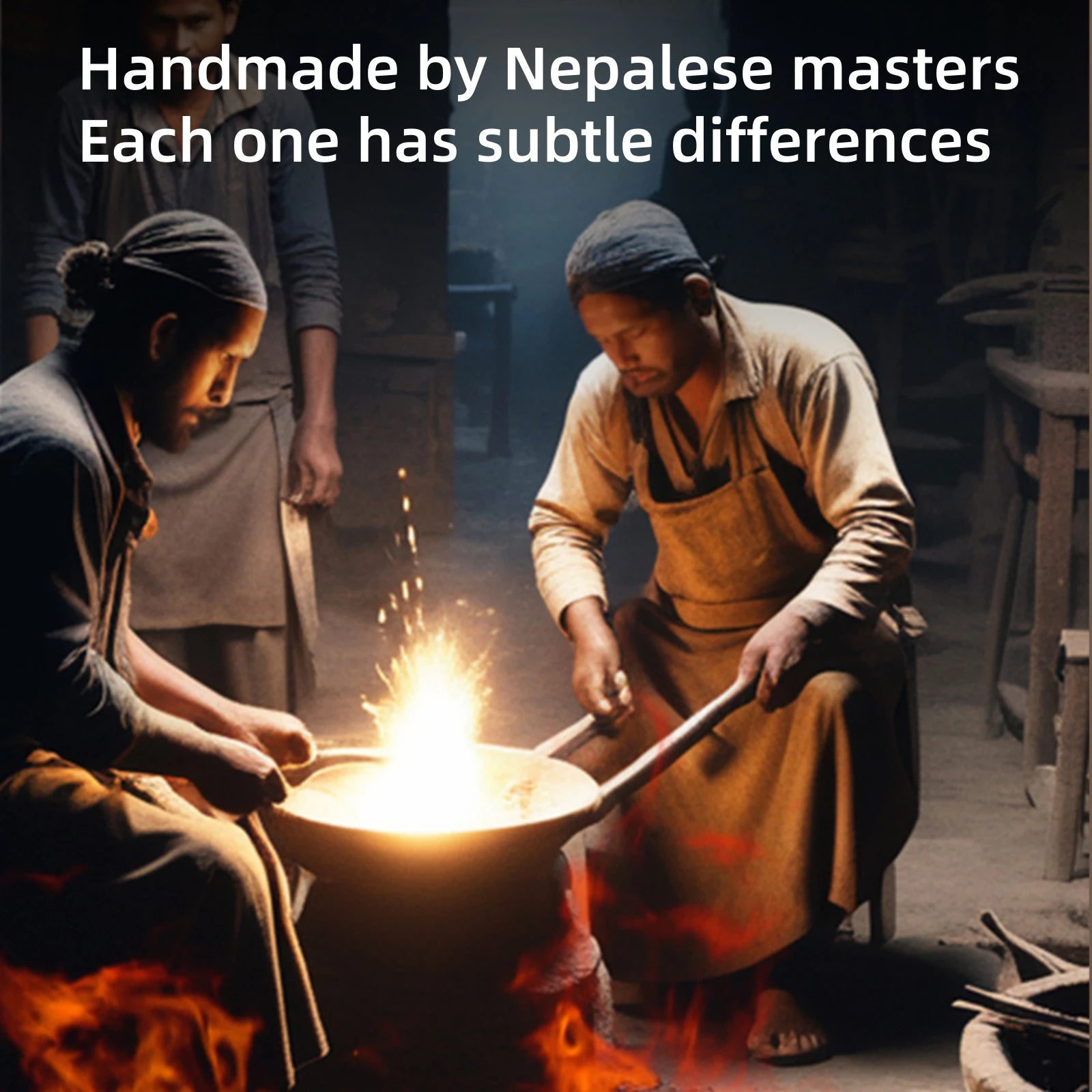 Mini Tibetan Singing Bowl – Handmade Meditation & Yoga Bowl