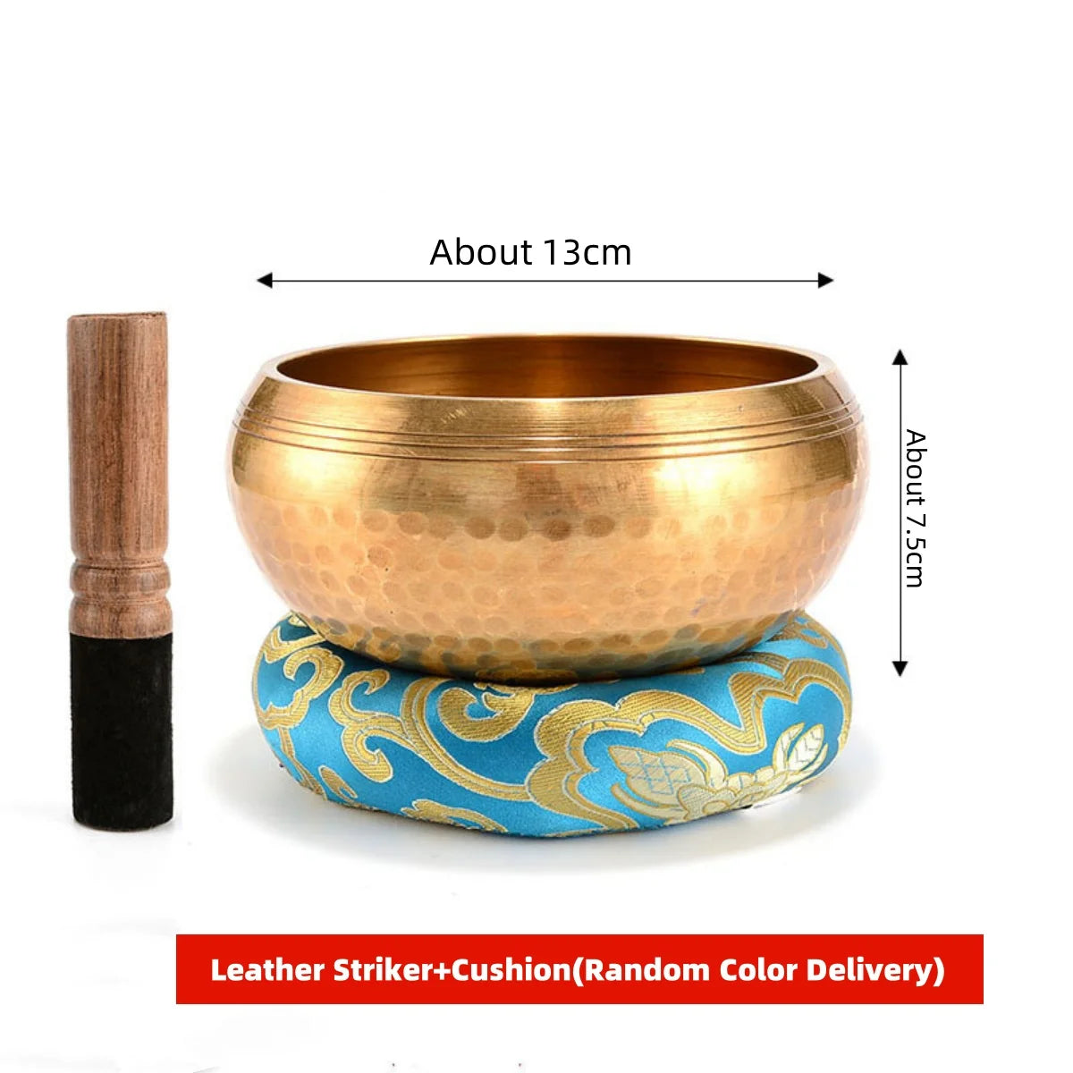 Tibetan Singing Bowl Set – 6 Sizes for Meditation & Yoga