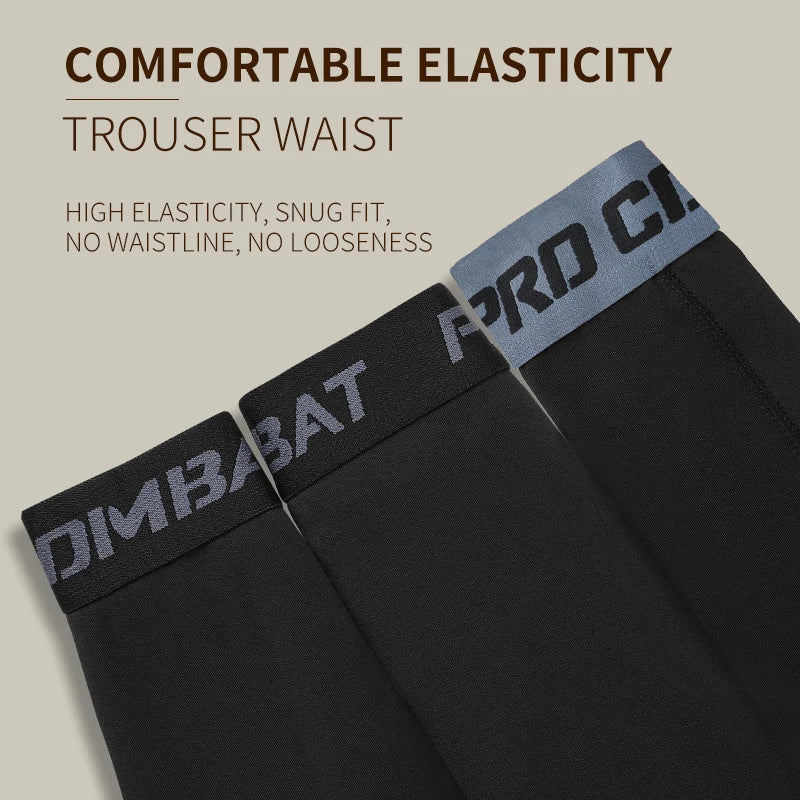 Men’s Warm Plush Pants – Thickened Slim-Fit Sports Bottoms