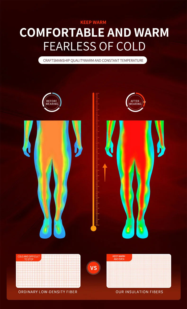 Men’s Warm Plush Pants – Thickened Slim-Fit Sports Bottoms