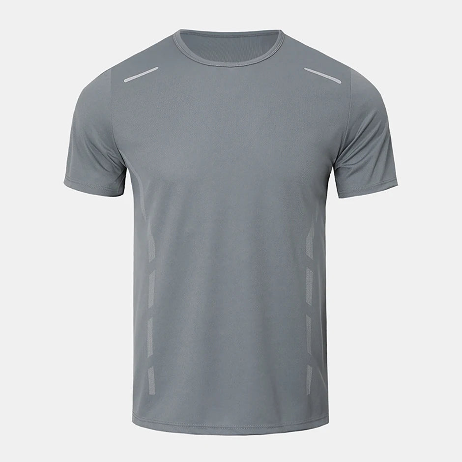 Men’s Summer Quick-Dry Printed Sports T-Shirt – Loose Fit