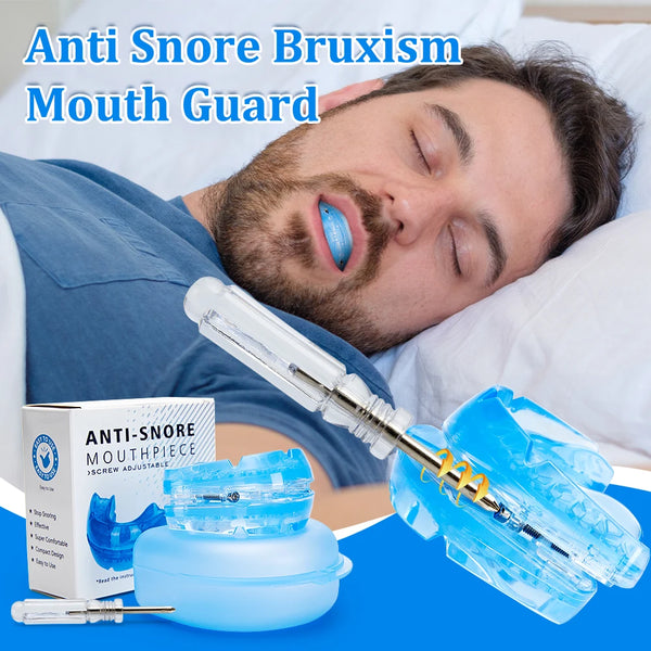 Anti-Snore Bruxism Mouth Guard – Nighttime Sleep Aid