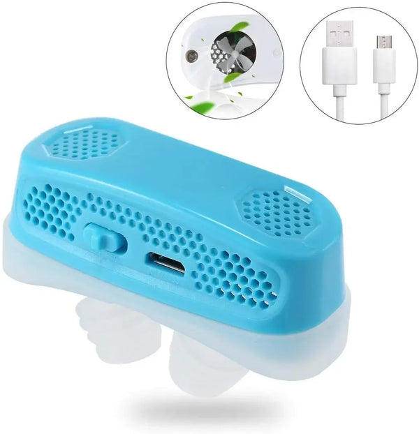 Electronic Anti-Snoring Device – USB Rechargeable Nose Vent