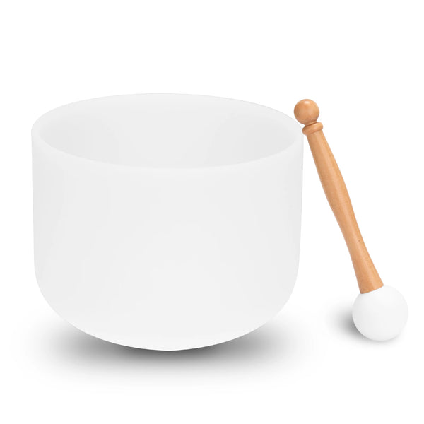440HZ Crystal Singing Bowl for Meditation & Music Therapy