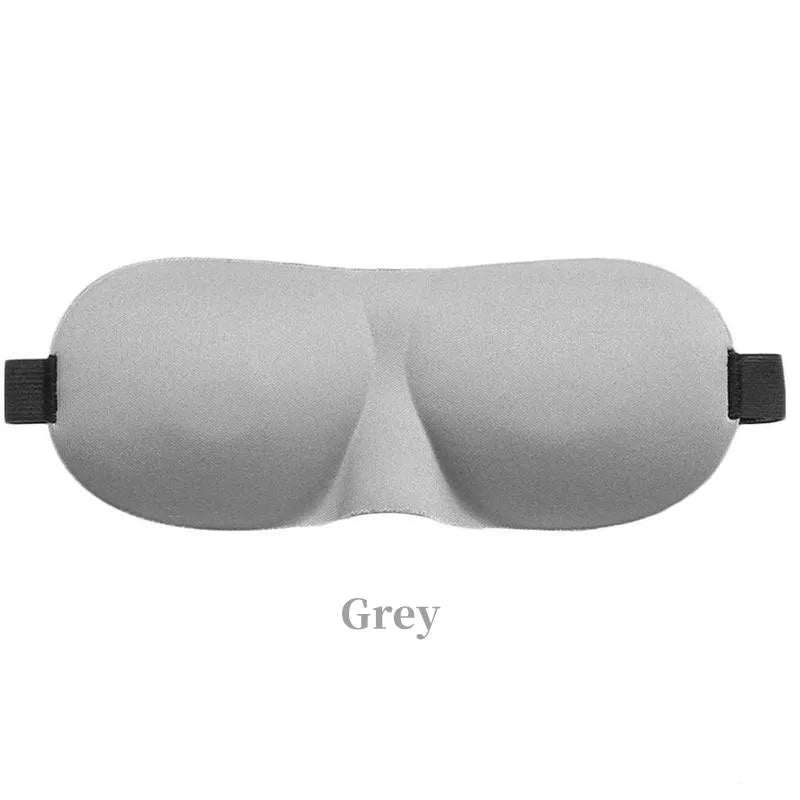 3D Contoured Sleep Mask – Light-Blocking Eye Cover