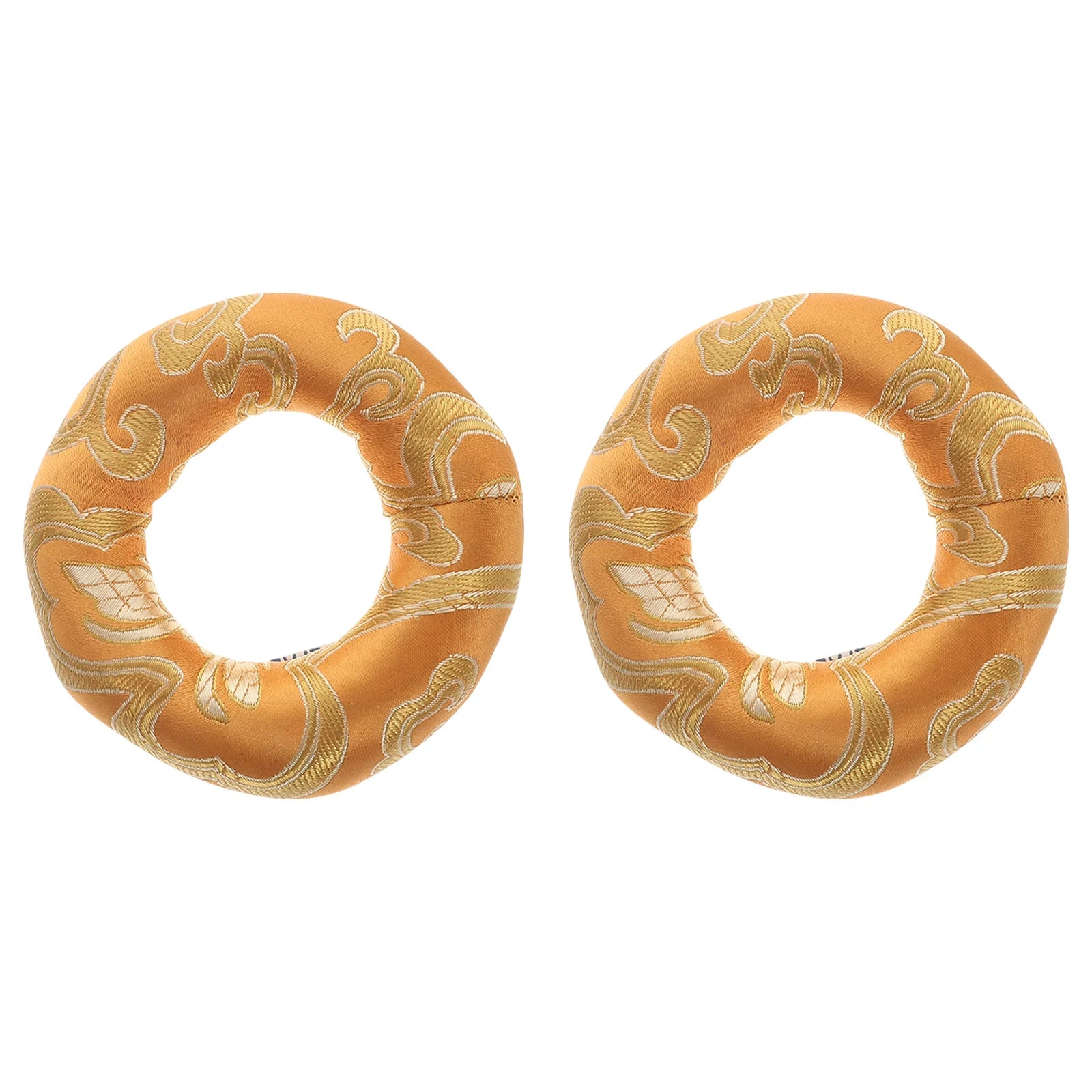 2Pcs Premium Singing Bowl Cushions for Meditation