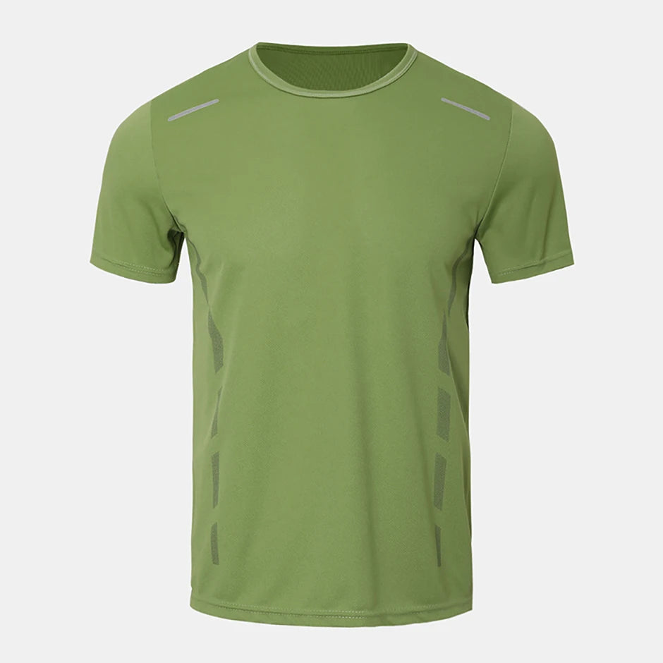 Men’s Summer Quick-Dry Printed Sports T-Shirt – Loose Fit