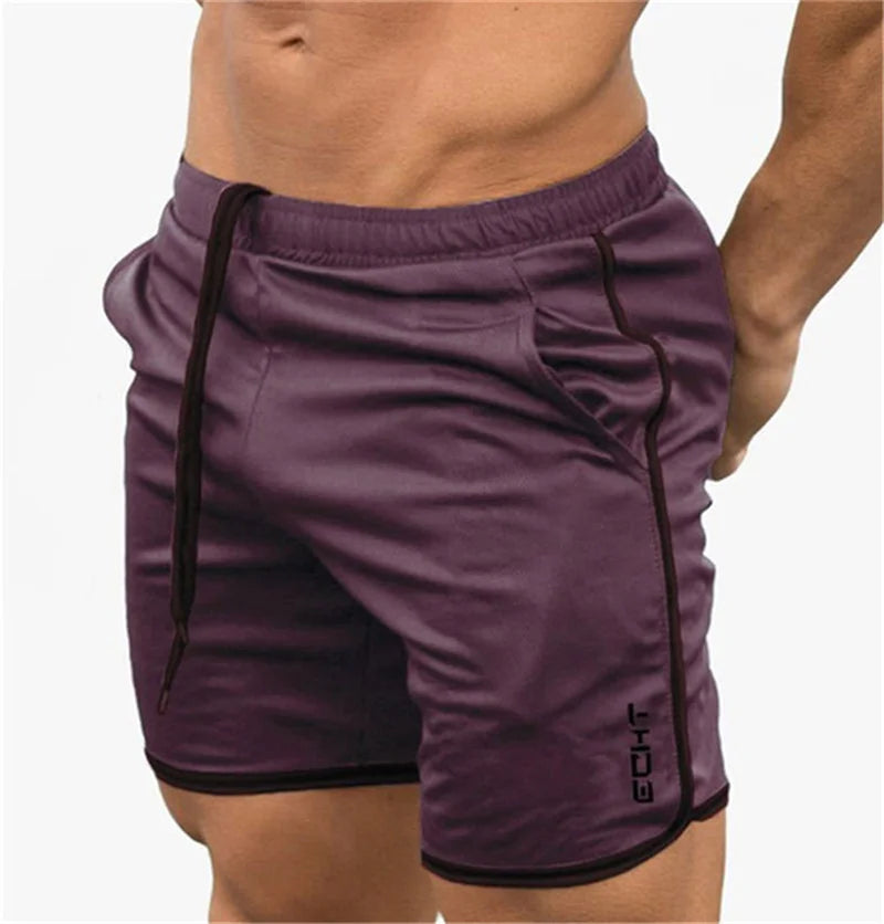 Men’s Quick-Dry Fitness Shorts – Breathable Mesh Gym & Jogger Shorts