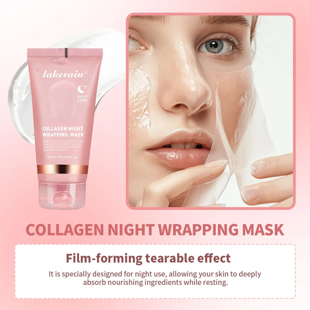 Collagen Jelly Cream – Hydrating & Firming Overnight Peel-Off Mask